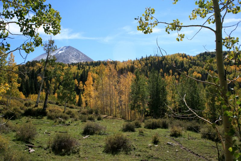 Hiking toward Mount Mellenthin