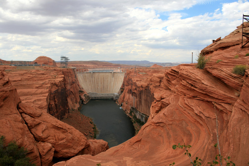 Glen Canyon Dam overlook