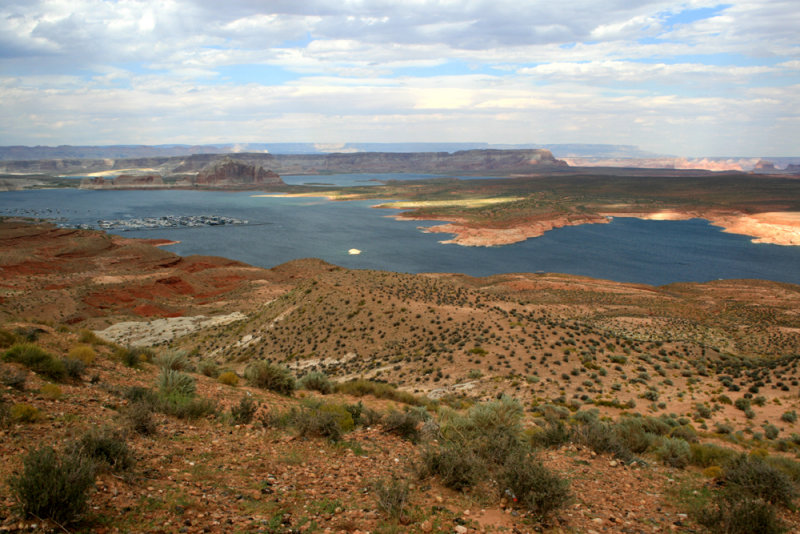 Lake Powell from the road