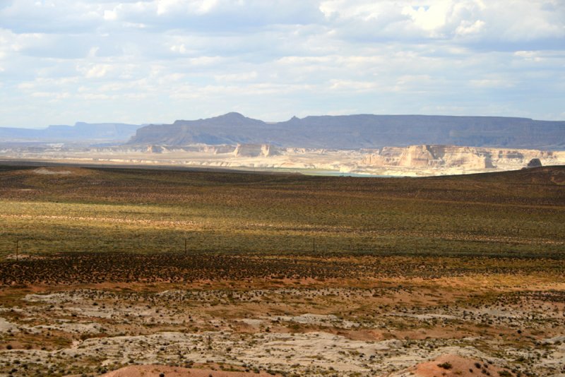 Lake Powell from the road