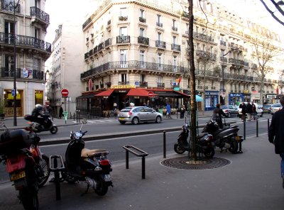 Motorcycles and scooters are great ways to get around the city.