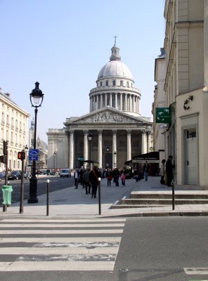 Pantheon from Rue Soufflot