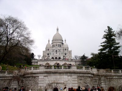 Sacre-Coeur Church:  Our destination.