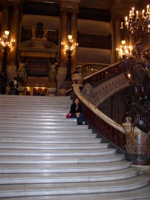 The grand staircase.