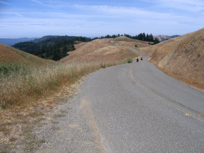 Time to climb Bolinas-Fairfax Road.