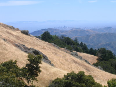 San Francisco in the distance.