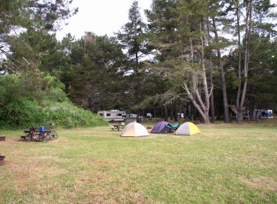 Our camp in Olema. No senior discount!