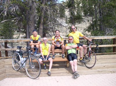 The riders.