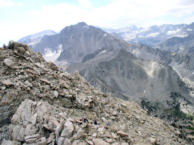 Picture from Mt Gould peak.