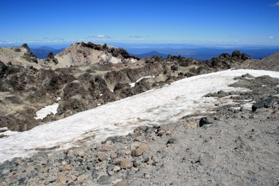 Glacial remnants.