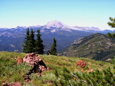 Lassen views from the top