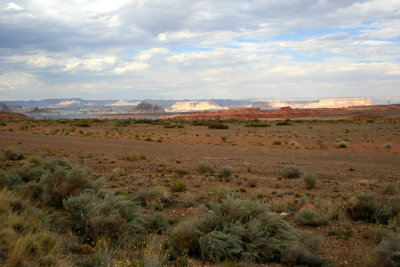 Lake Powell from the road
