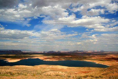 Lake Powell from the road
