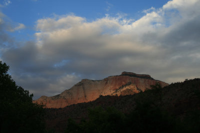 From the camp,