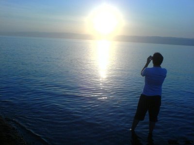 Dead Sea-Sun Set