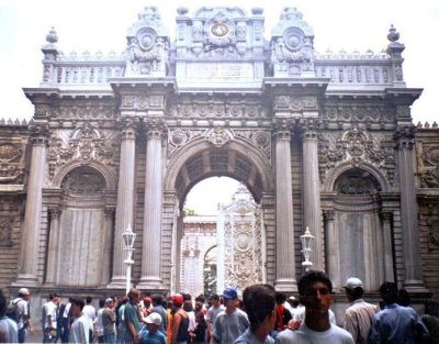 The Treasury Gate,Dolmabahce Palace