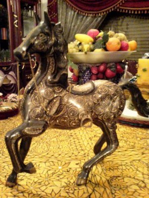 The metal Horse