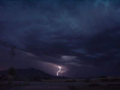 The Storm with Lightning