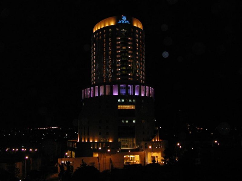 Royal Hotel at Night