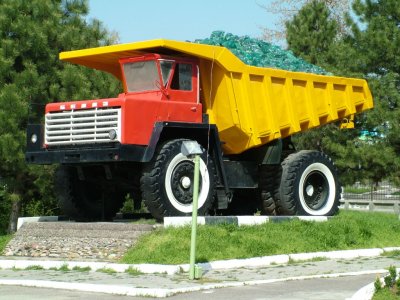 Tanka Truck at Auto Roads University, Tashkent Uzbekistan.JPG
