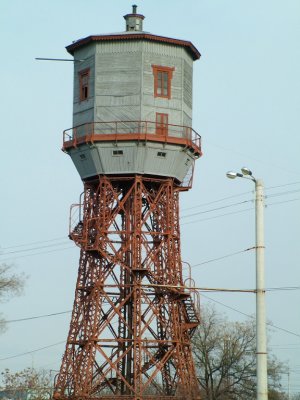 Train station tower Tashkent Uzbekistan.JPG