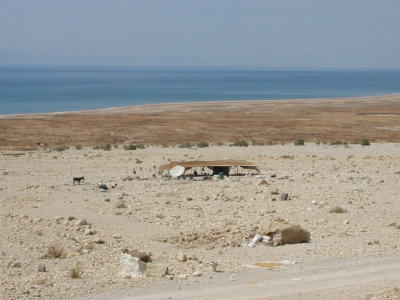 Bedouins near the Dead Sea, Jordan