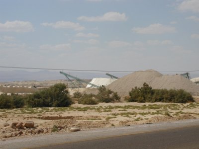 Dead Sea Salt Excavation