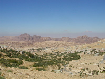 Petra at a distance