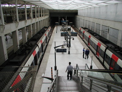 Underground subway, Paris France