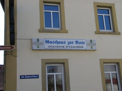 Guest House Rose, Giebelstand Germany.JPG