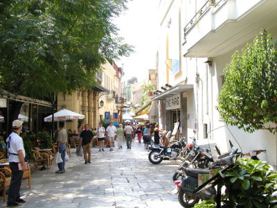 City streets, Thessaloniki Greece