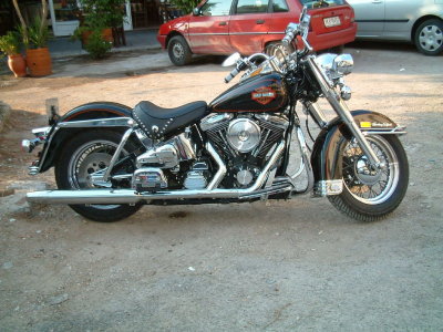 Harley Davidson in Greece