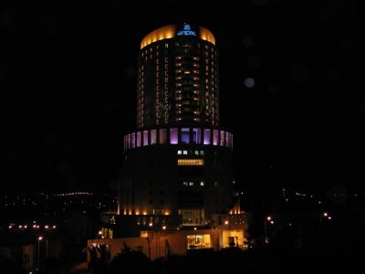 Royal Hotel at Night