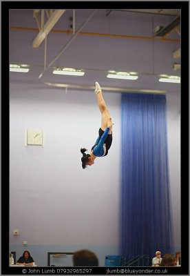 Trampolining Gymnastics Grade 2 Elmbridge Feb 2007