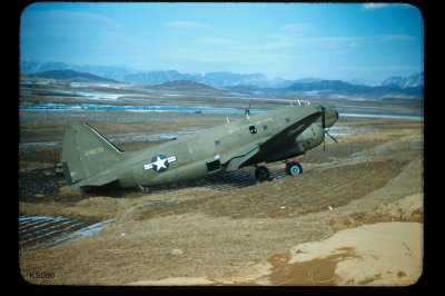 C-46 at Chungiu.....hate it when this happens!