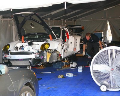 Small team Porsche
