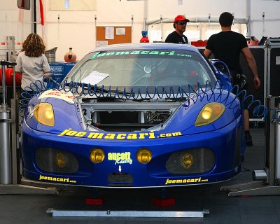 Blue Ferrari
