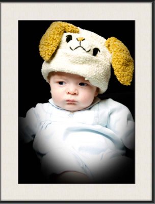 Jack's 4 month photos -- to compare size to his 4 day photos
