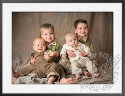 Audrey and Her three cousins