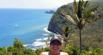 Pololu Beach Trail The Top -by Ginger