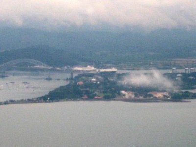 Entering the mouth of the Canal