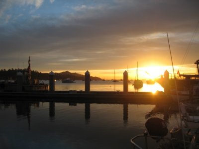 sunrise from my boat