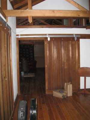 view in from front door