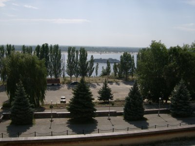 View of the River Volga from the hotel