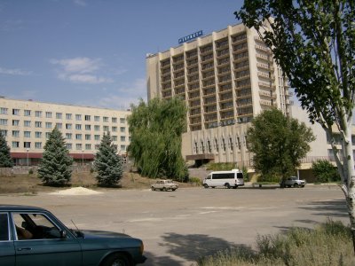 Another view of the Hotel Tourist