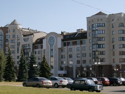 Modern buildings, Ufa