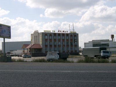 The motel outside Kostanai