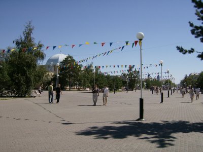 Main shopping area, Kostanai