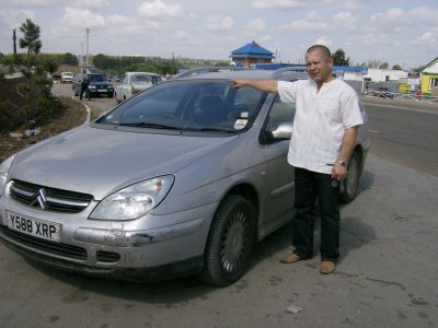 Oleg, the mechanic who mended the car in Kostanai