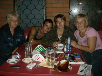 Tanya2, Shashlik guy, Nadia and Tanya1